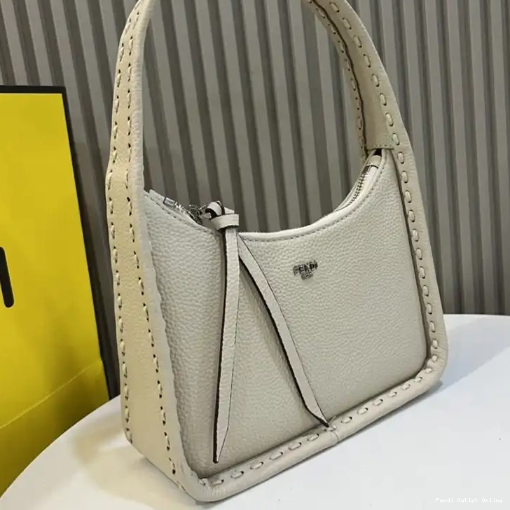 Cuoio Romano Bag Mini Leather Fendessence In Fendi Beige 0505
